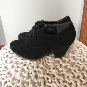Black Heeled Booties Dr. Scholl’s Size 7